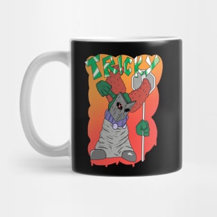 another Tricky fnf mod character graffiti Mug